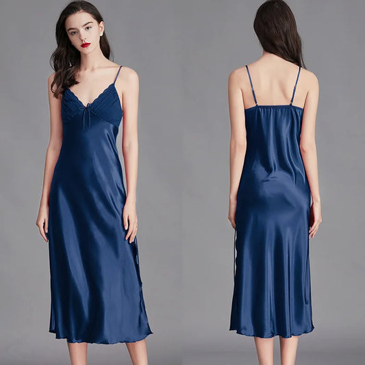 Long Sleeveless Night Gown