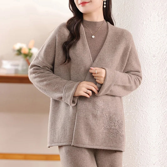 100% Merino Wool Cardigan