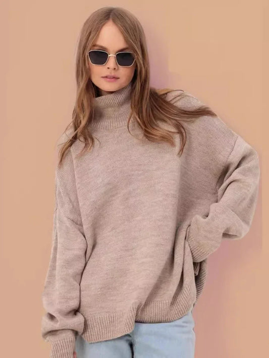 Turtleneck Knitted Sweater