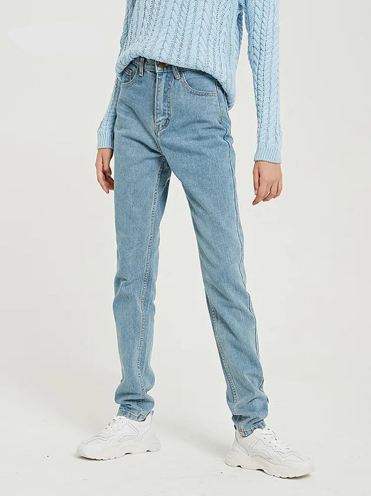 High Waist Denim Pants