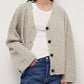 V-neck lose cardigan