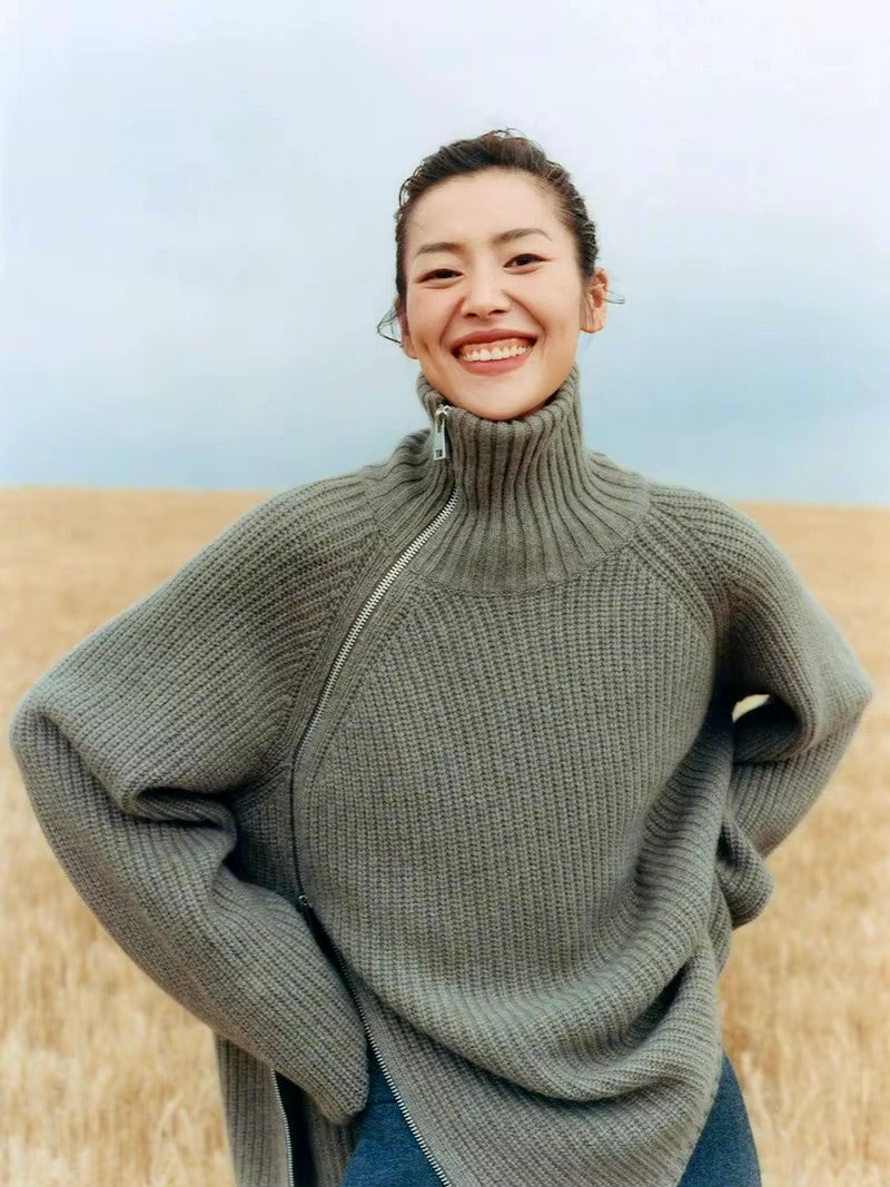 Oversized cashmere jumper