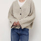 V-neck lose cardigan