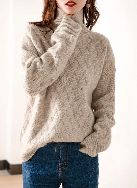 Loose fit wool sweater