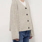 V-neck lose cardigan