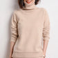 Turtleneck cashmere pullover