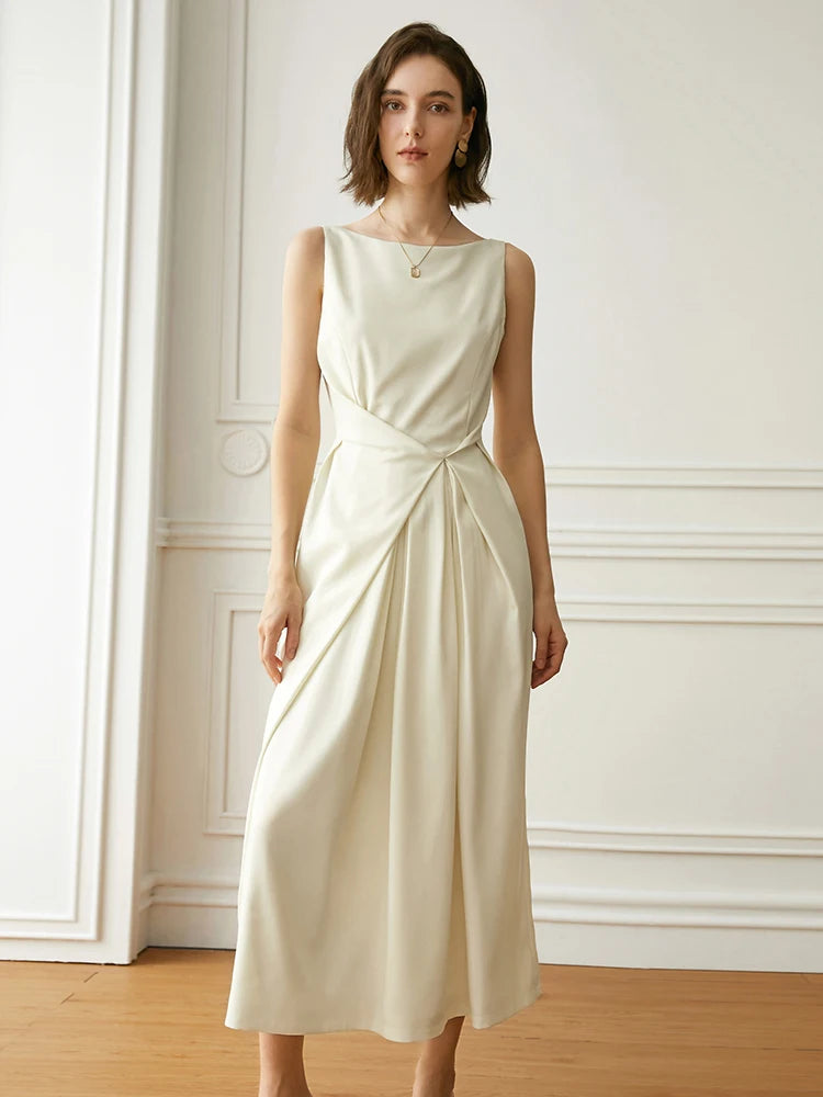 Classic linen dress