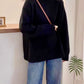 Merino wool oversized jumper