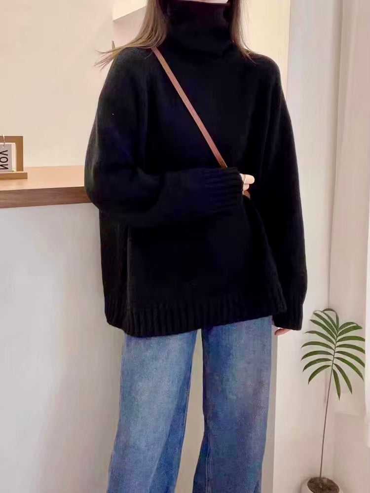 Merino wool oversized jumper