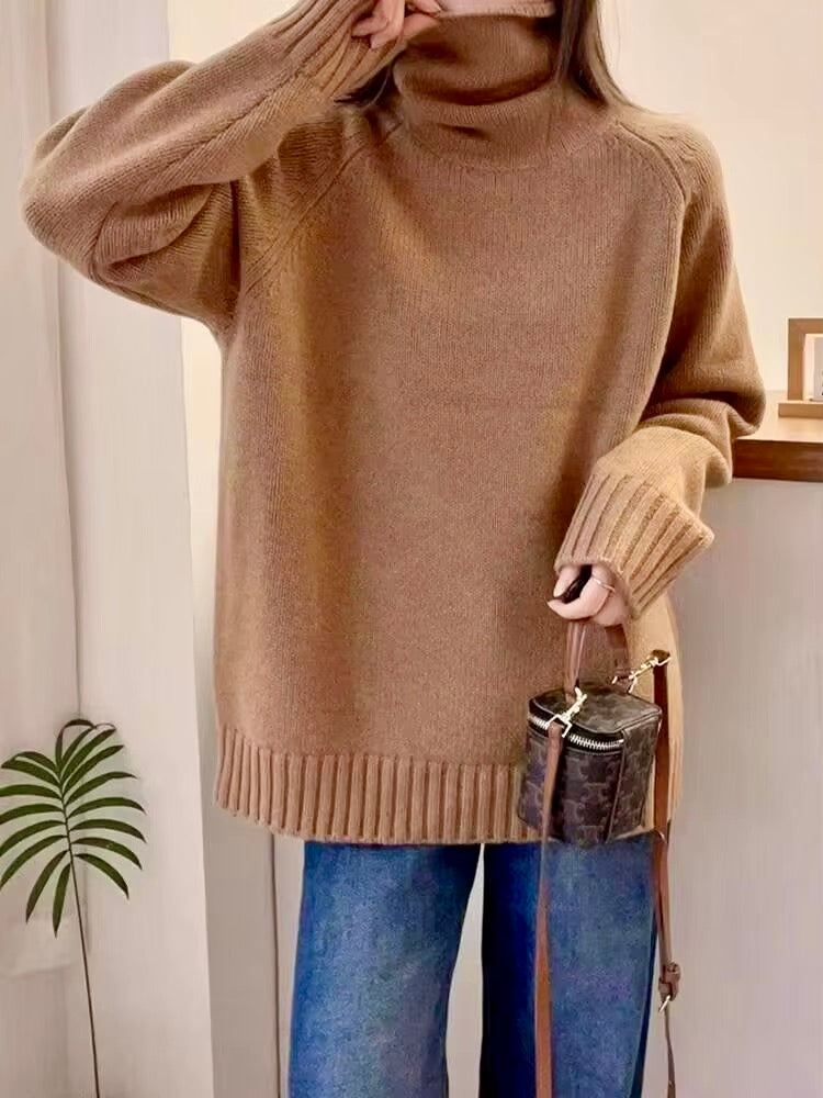 Merino wool oversized jumper