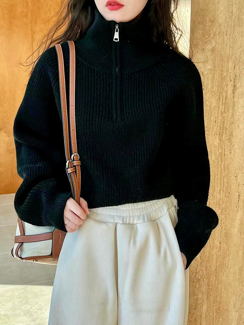 Cashmere turtleneck jumper