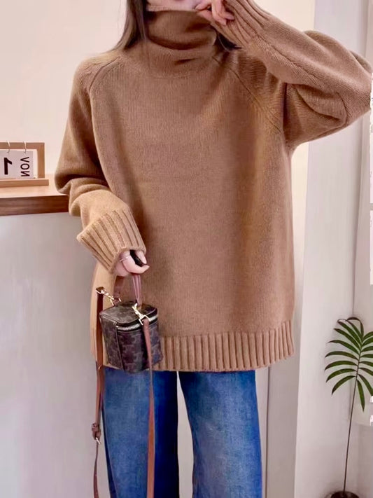 Merino wool oversized jumper