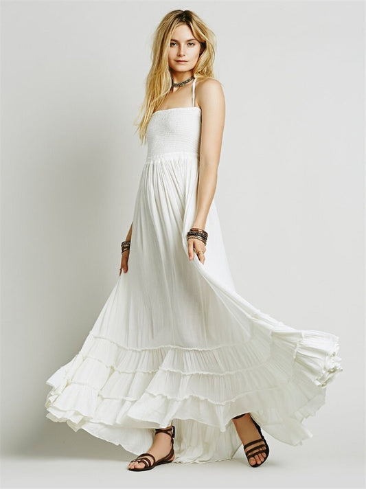 Backless summer dress