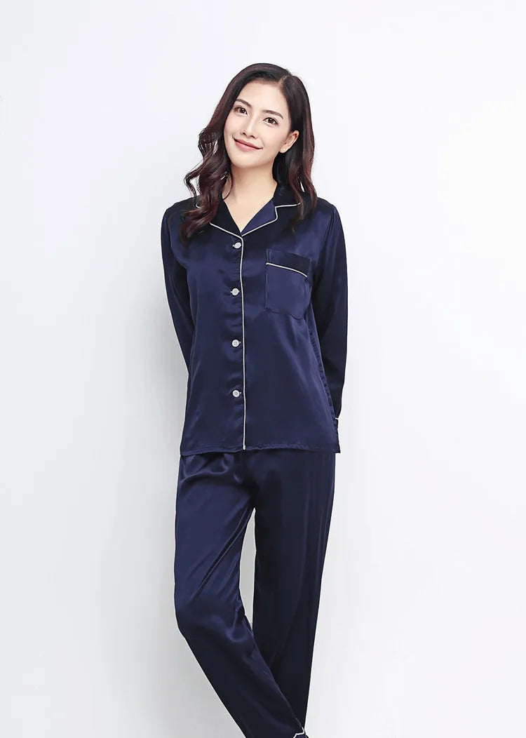 100% Mulberry Silk Pyjama Set