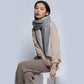 Luxury cashmere big scarf