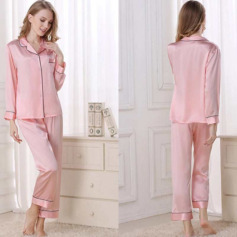 100% Silk Pyjama Set