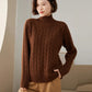 Turtleneck cashmere jumper