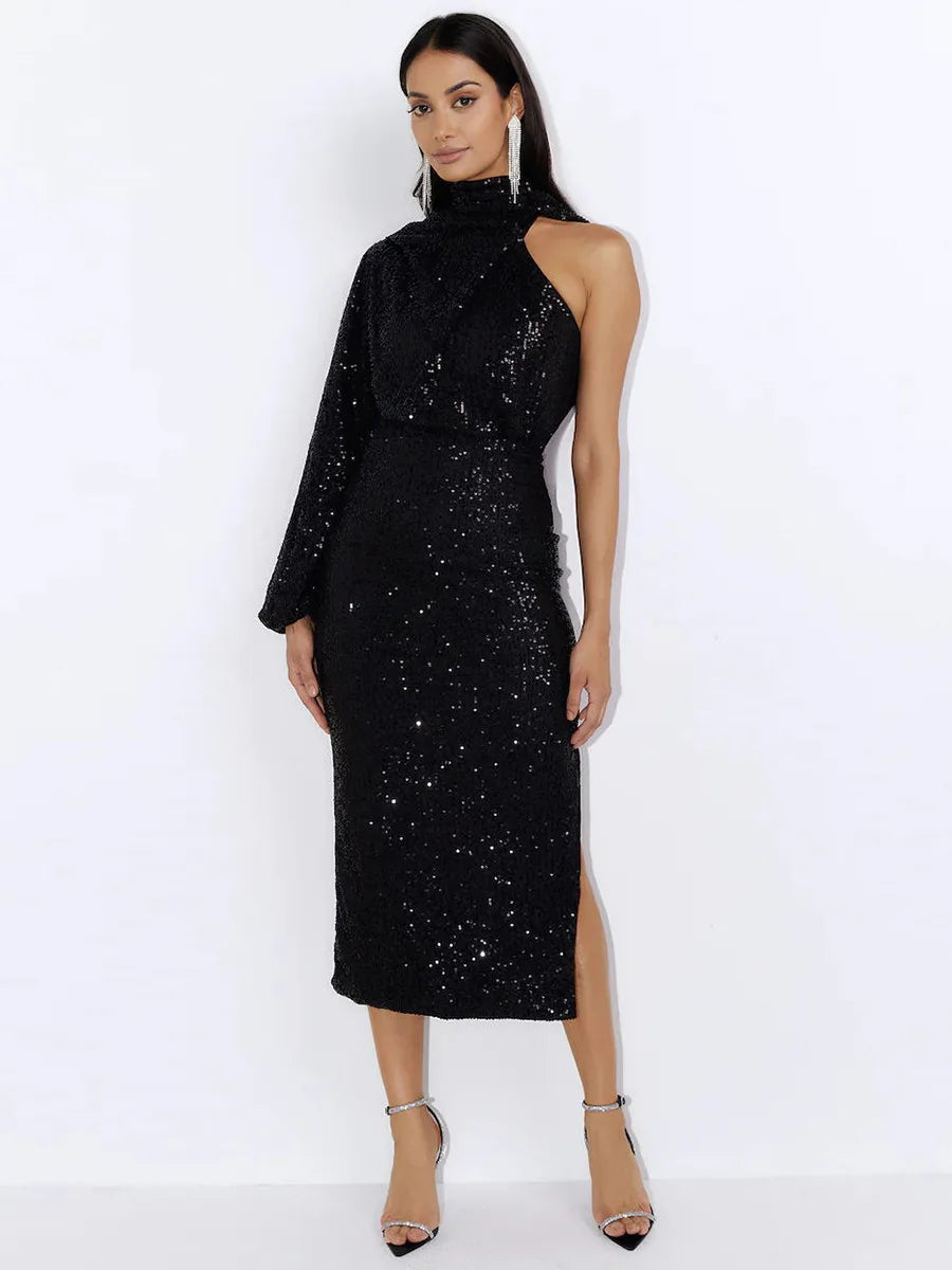 Hot Selling Sequin Dresses Women's Clothing Design Scarves Beads Long Dresses Nightclubs Weddings Evening Dresses Fashion Y2k