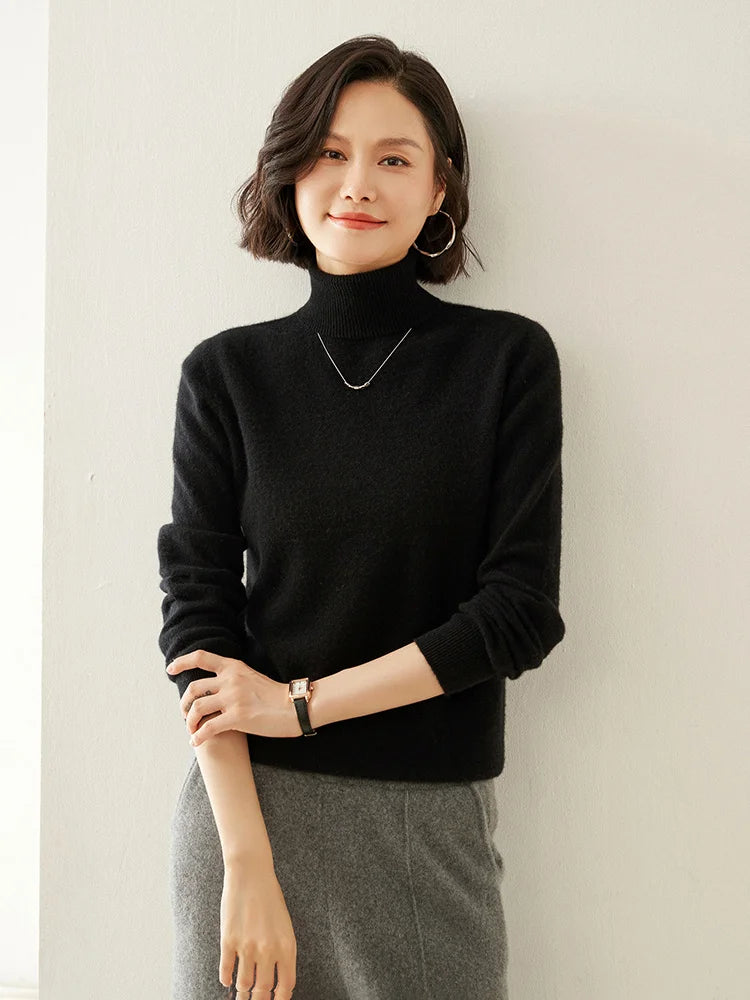 Turtleneck Cashmere Sweater