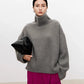 Turtleneck cashmere jumper