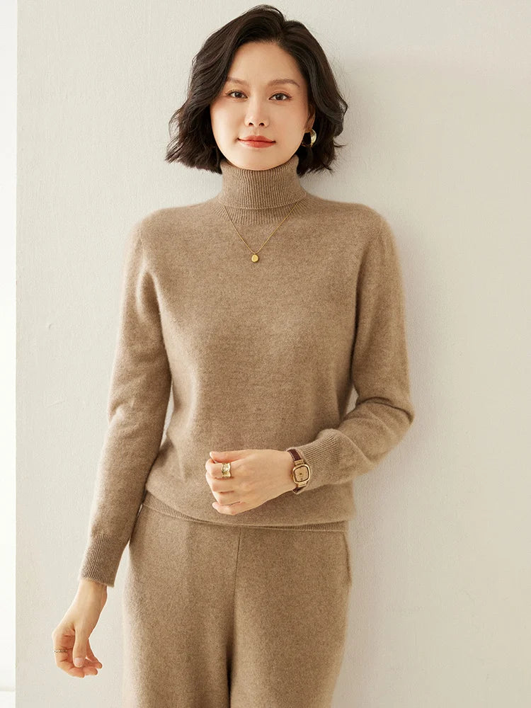 Turtleneck Cashmere Sweater