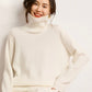 Turtleneck cashmere pullover