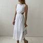 Holiday long Dress Woman 100% Cotton Loose splicing Summer sleeveless Dress Casual Lady Dress 2023