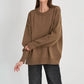 Oversized Knitted Cashmere Pullover