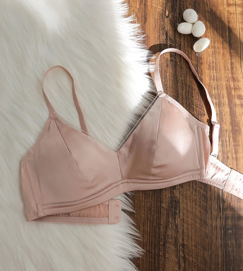 Mulberry Silk Bralette