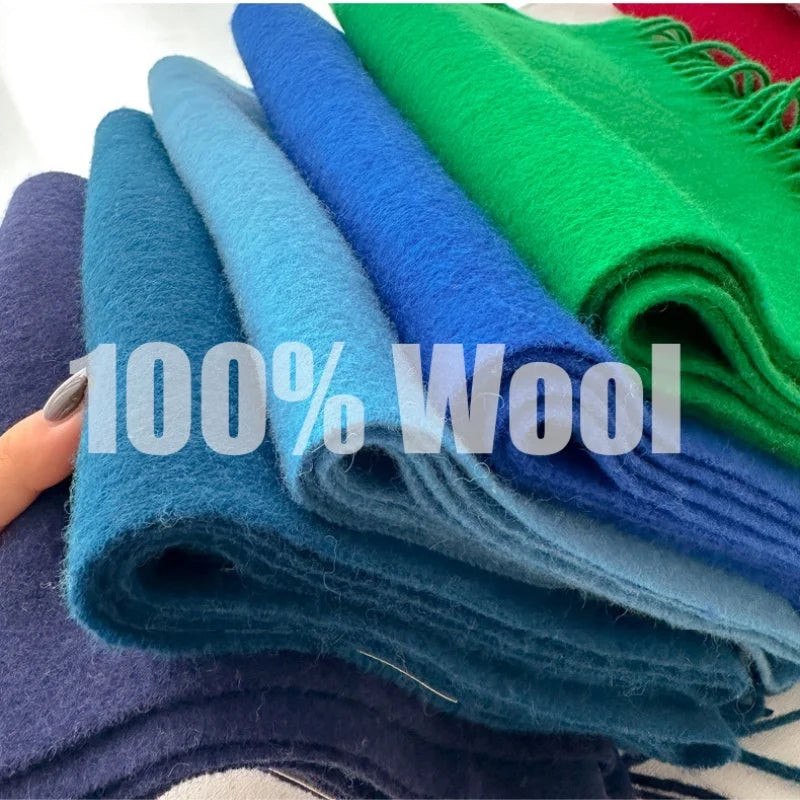 100% Wool Winter Scarf