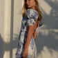 Summer Slim Print Dress