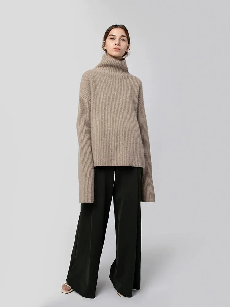 Oversized cashmere sweater