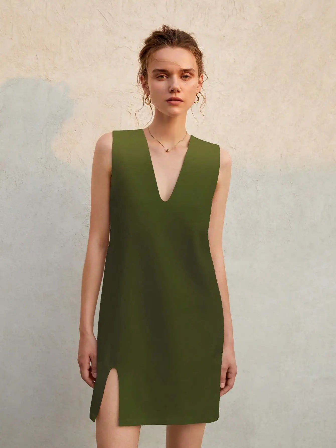 Minimalist sleeveless dress