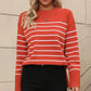 Stripe Cashmere Sweater