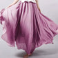 Cotton Linen Women Skirts Maxi Elegant