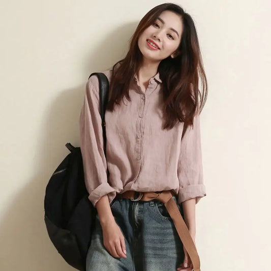 Long Sleeved Cotton Shirt