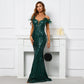 Sequin Evening Dress