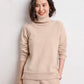 Turtleneck cashmere pullover