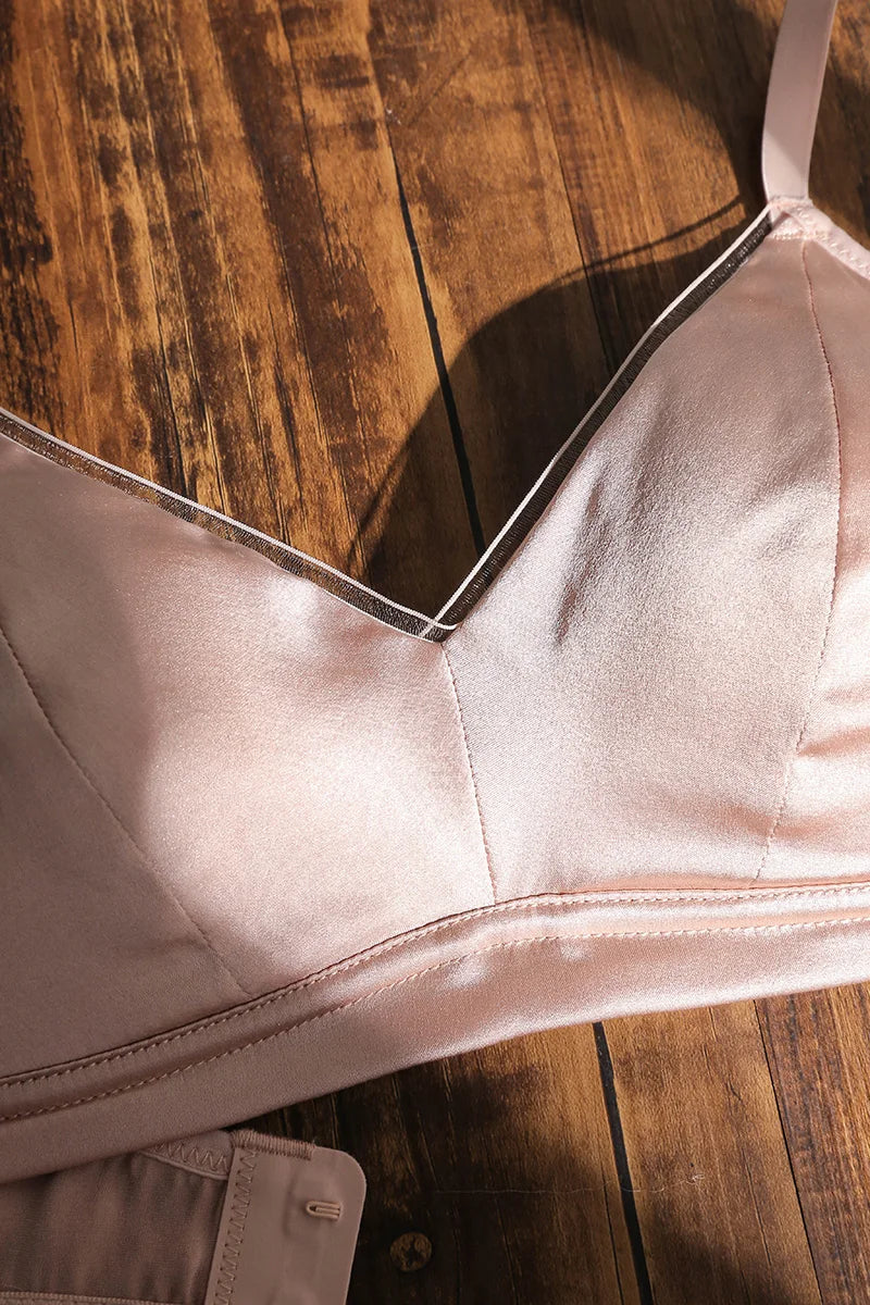 Mulberry Silk Bralette