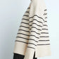 Stripe Cashmere Sweater