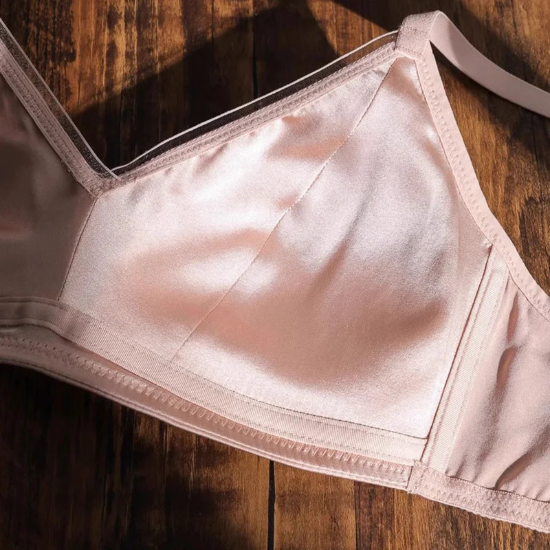 Mulberry Silk Bralette