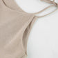 Summer Khaki Linen Dress Women Elegant Spaghetti Strap A-Line Loose Dresses Fashion Ruched Lace-Up Sexy Mini Dresses 2024