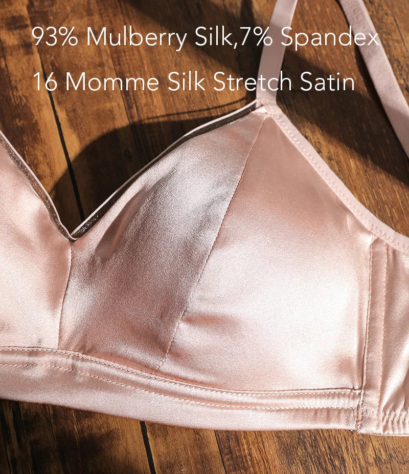 Mulberry Silk Bralette