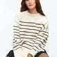 Stripe Cashmere Sweater