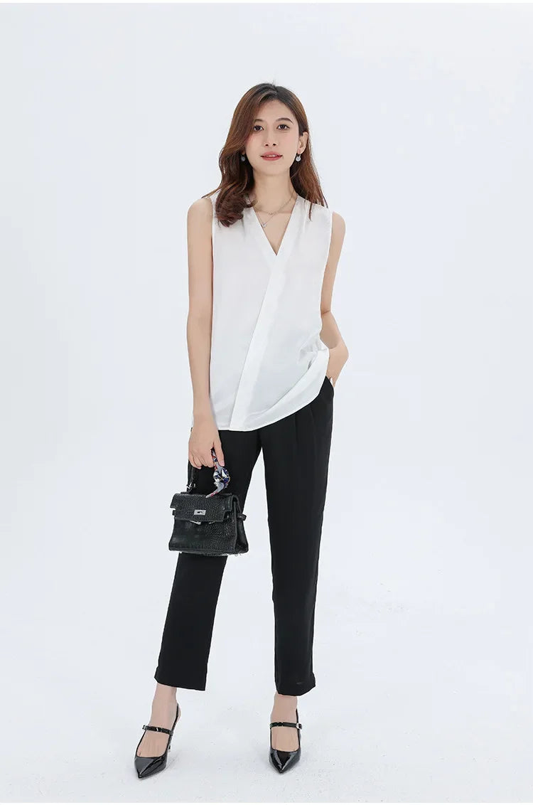 Real Silk Heavyweight Sleeveless Shirt
