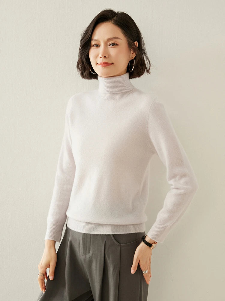 Turtleneck Cashmere Sweater