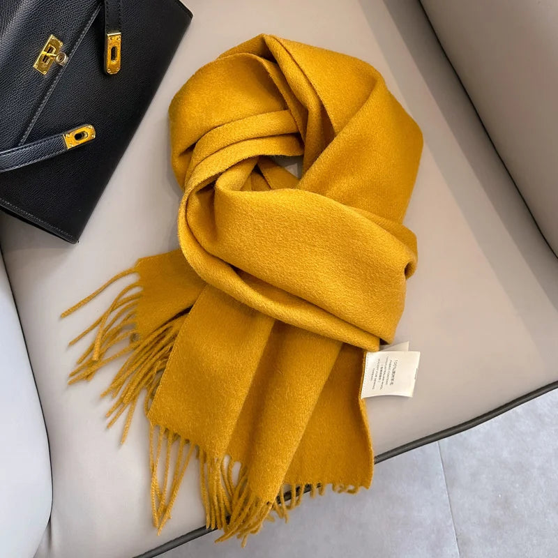 100% Wool Winter Scarf