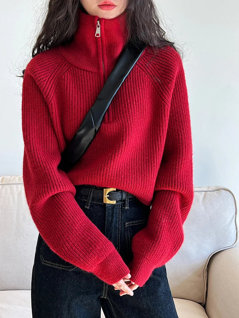 Cashmere turtleneck jumper