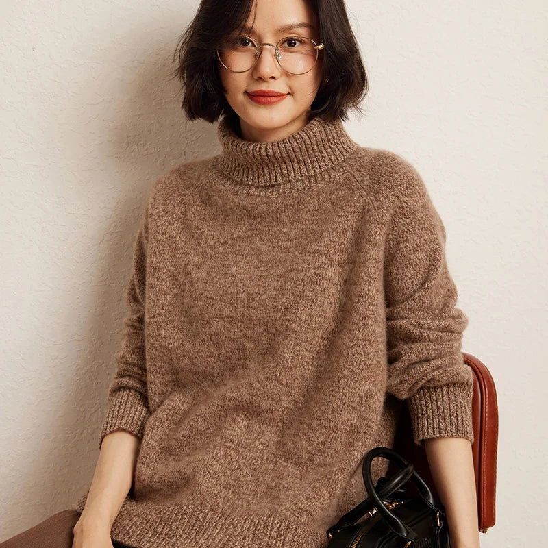 Goat Cashmere Knitted Pullovers