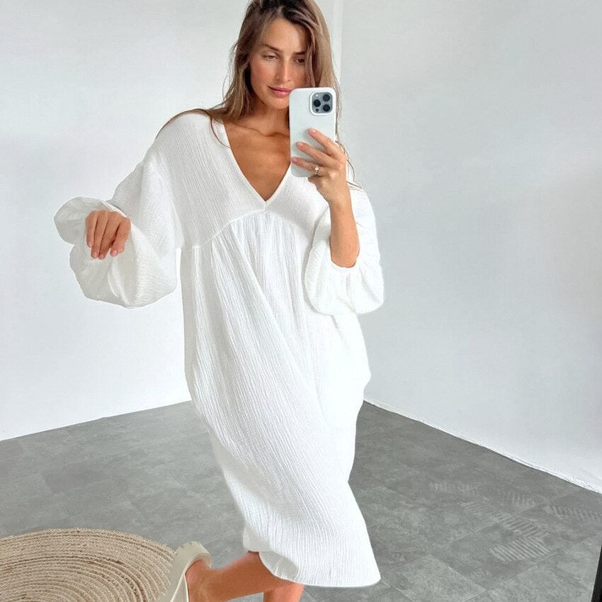 Organic cotton dress